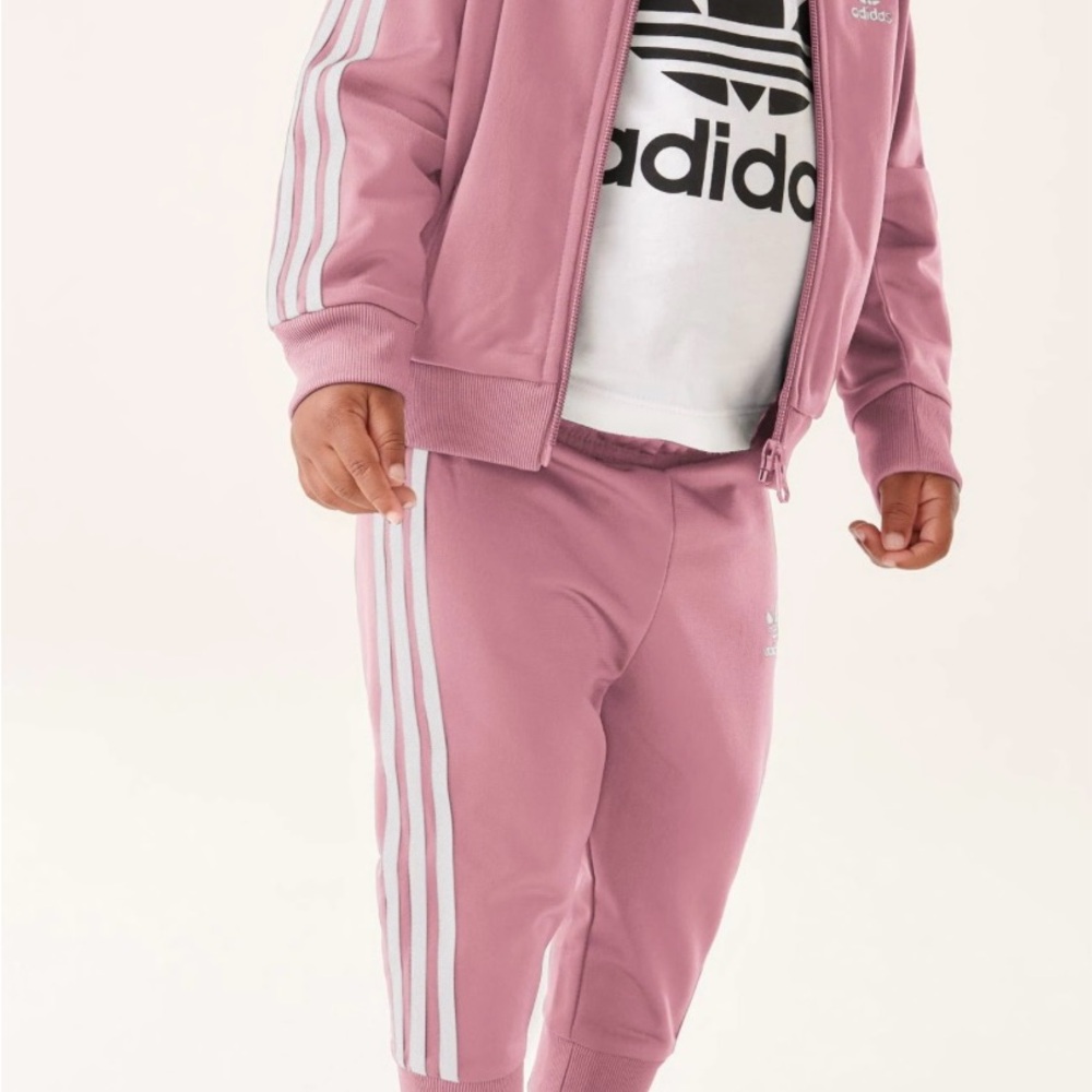 Adidas Baby Joggers|Pink 6M|Soft & Comfy